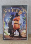 Kot w butach Płyta DVD Disney Pixar bajka film dla dzieci