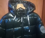 Kurtka damska zimowa pikowana r.M/L butelkowa zieleń