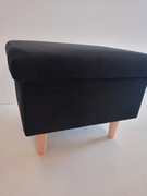 Pufa schowek 50x40x40 nowa czarna