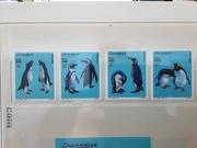 Somalia 2001 Mi 868-71  seria   pingwiny  idealna pozycja 