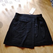 Mango spódnica antracyt wygodna kokardą 164cm 10l+ nowa