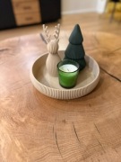 Taca dekoracyjna 3D 25 cm - ryflowana | różne kolory 