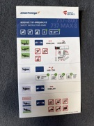 Safety Card / Instrukcja Bezpieczeństwa ČSA Czech Airlines B 737-800/MAX 8