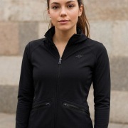 Bluza sportowa  4F 34 ,4F BLDF500 - BLUZA TRENINGOWA DAMSKA 