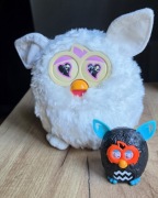 Maskotka biała Furby Hasbro figurka zestaw