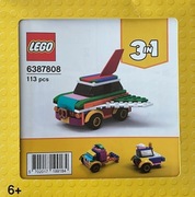 LEGO 6387808 Latający Samochód do Przebudowywania 3w1 5006890 +GRATIS