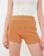 Guess szorty spodenki damskie S brązowe sweterkowe