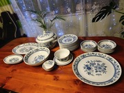 Serwis Obiadowy 12 osób Bohemia Wzór Cebulowy