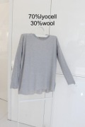 COS 30%wełna 70%lyocell bez wad over size L/M