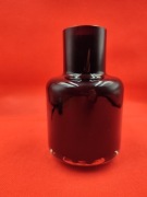 Szklany Wazon CZARNY 16cm