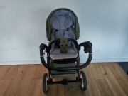 JUNAMA TERMO LINE TEX wózek 3w1 z fotelikiem MAXI COSI CABRIO FIX