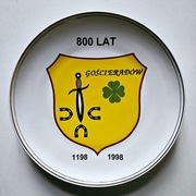Talerz okolicznościowy Gościeradów 800 lat Ćmielów