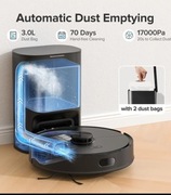 Robot sprzątający plus stacja ładowania