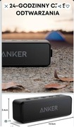 Super głośnik bezprzewodowu Bluetooth SoundCore 2 Anker, nowy !