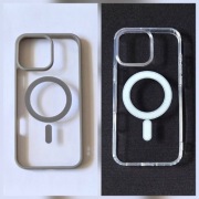 Etui/case klasyczne i szare z magsafe na iPhone'a 16 pro max