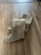 Zielone kozaki Isabel Marant