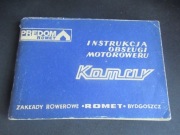 Komar instrukcja obsługi motoroweru 1976