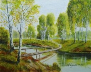 POSEZONOWA WYPRZEDAŻ ZESTAWU OBRAZÓW - DYPTYK "NATURA PĘDZLEM MALOWANA"