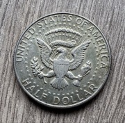USA Half Dollar 1967 Kennedy Srebro Ag ,