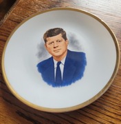 Ozdobny talerzyk. John Kennedy. Bavaria Waldreshof