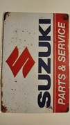Tablica metalowa 30x20cm Suzuki Service 