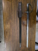 Bagnet Angielski artyleryjski wzór 1879 z piłą - Niezwykle Rzadki !!!