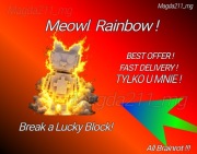 Roblox Break a Lucky Block! 5x Meowl 8.75m/s Best !!! NAJTANIEJ !