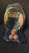 ZESTAW DO TENISA STOŁOWEGO Carlton Team 2 RAKIETKI I 3 PIŁKI