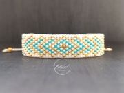 Bransoletka z koralików miyuki - handmade 