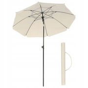 Parasol klasyczny Songmics beżowy 200 x 218 cm