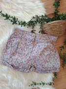 szare kolorowe kwieciste spodenki krótkie szorty shorty 12lat 152cm