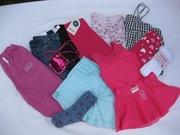 MODNY ZESTAW UBRAŃ DLA DZIEWCZYNKI 7-8 lat/ 122-130 GRATISY