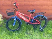 16-calowy Rower dziecięcy z Kółkami z regulacją Wysokości, 4-6 lat