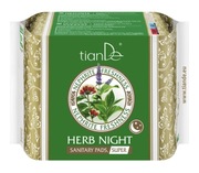 Podpaski na noc na bazie ziół Nefrytowa Świeżość TianDe