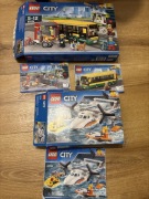 puste pudełka Lego 60164, 60154 wraz z instrukcjami