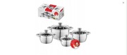 Zestaw garnków Florina Oliver stal nierdzewna 8 el.