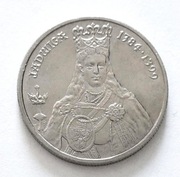 100 zł. Moneta. Królowa Jadwiga 100 zł. 1988 r.