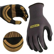 STANLEY RĘKAWICE OCHRONNE NITRYLOWE, NAKRAPIANE, ANTYPOŚLIZGOWE Roz.9