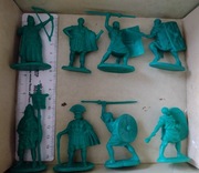 Rzymianie. Legioniści. Żołnierzyki. Figurki. Publius. Skala 1/32.