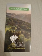 Powiat Myślenicki mapa 2025