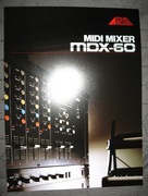 ARIA MIDI Mixer MDX-60 - broszura informacyjna
