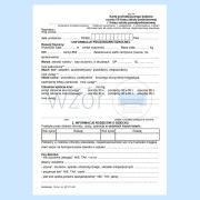 HSZ-14 Karta badania ucznia VII klasy szkoły podstawowej I klasy szkoły 