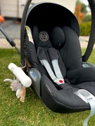 Fotelik samochodowy Cybex Cloud Z I-Size Plus Deep Black + baza