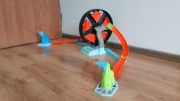 Hot Wheels Wyrzutnia Płonące Koło 