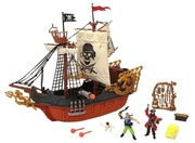 Zestaw CHAP MEI Piraci Deluxe Kapitan Statek piracki