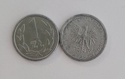 1 zł z 1990 r. Moneta z woreczka menniczego (1990 UNC)