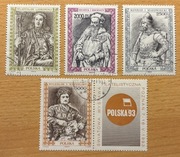 3286-3289, * kasowany, Poczet królów i książąt polskich (8)