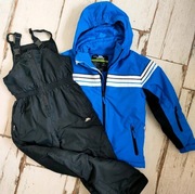 TRESPAsS wodo i wiatroodporna kurtka+spodnie narciarskie,kombinezon 134/140