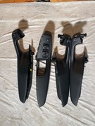 Rączka, chwyt, podłokietnik boczka drzwi, Audi Q5 8R, skórzana