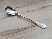 ŁYŻECZKA DO KAWY FILIŻANKI SREBRO 11 ŁUTÓW DANIA XIXw